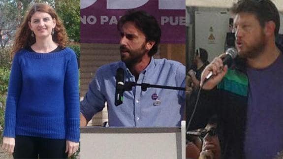 Tres malagueños optan a formar parte de la dirección nacional de Podemos