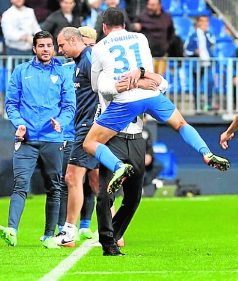 El Málaga sube un puesto en la tabla