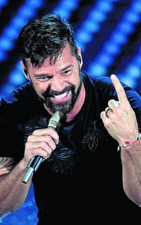 Ricky Martin, recientemente.