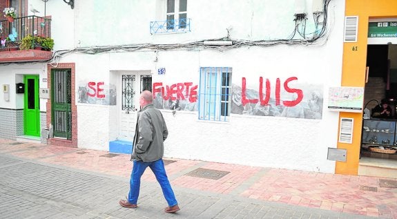 Imagen de la fachada del número 59 de la calle Carabeo, ayer. :: e. c.
