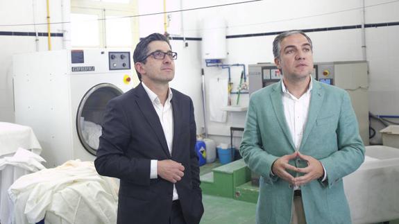 Elías Bendodo y Joxe Mari Aizega, hoy en La Térmica