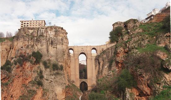 ¿Cómo se formó el Tajo de Ronda?