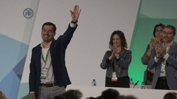 Moreno, durante su intervención esta tarde. 