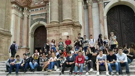 Los estudiantes, en la Catedral de Málaga