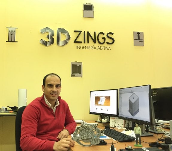 El ingeniero granadino Jorge Zurita, de 35 años, es el creador de la firma, alojada desde 2015 en la incubadora del BIC Euronova en el PTA. 