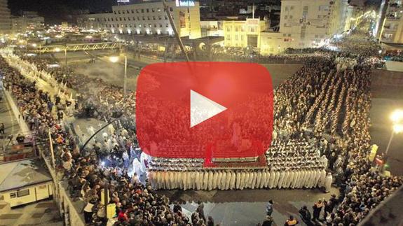 Así se ha vivido en directo: El Cautivo por el Puente de la Aurora