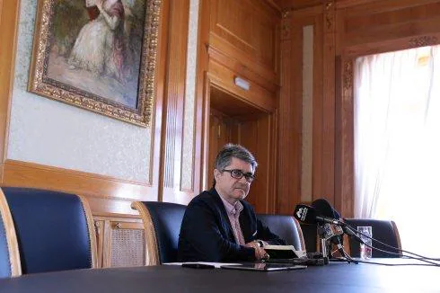 Trabajadores del Ayuntamiento de Marbella. 