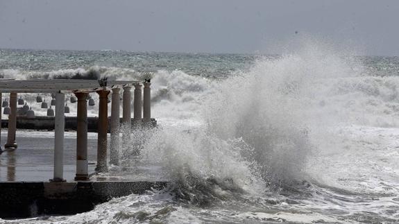 Es el cuarto temporal de levante en los últimos cinco meses 