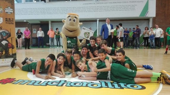 El EBG Málaga, campeón del All Star de minibásket