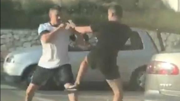 Los 'street fighters' de Mijas: ¿pelea real o simulada?