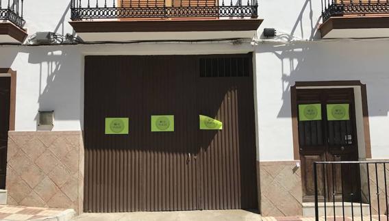 El domicilio ocupado por Lucía, en Álora.