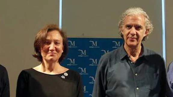 Isabel Bono y Federico del Barrio, en la presentación.