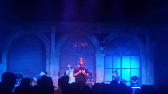 Rayden, durante su concierto.