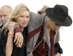 La modelo Kate Moss se reconcilia con Pete Doherty