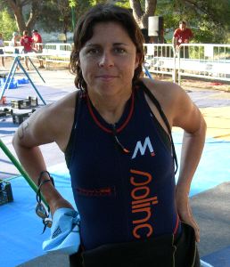ALEGRÍA. Beatriz Jiménez, satisfecha con su primer puesto. / SUR