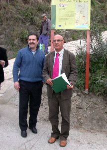 SENDERO. La ruta fue inaugurada ayer por Trillo y Ruiz. / E. G.