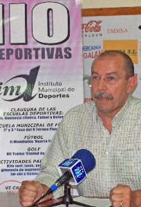 DEPORTES. Soler, durante una presentación en el IMD. / SUR