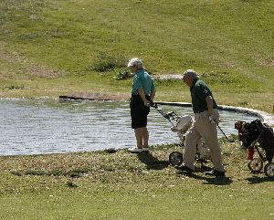 GOLF. El plan de acción contempla un programa para atraer turistas                          de mayor poder adquisitivo. / S. SALAS