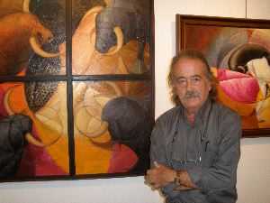 Pedro Ramírez, pintor: «No conozco a nadie que pinte con círculos como yo»