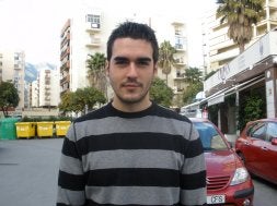 Carrasco estudia en la Universidad de Málaga. / J-L