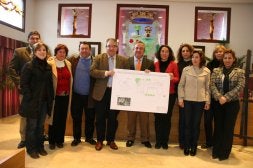Ayer se firmó el convenio y se presentó el proyecto. / J. J. B.