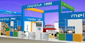 TURISMO. Melilla tendrá este año el mismo stand en Fitur, aunque con algún que otro cambio para ofrecer al visitante un mayor espacio para conocer la oferta local. / SUR