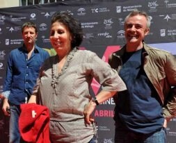 Bruno Squarci, Manane Rodríguez y Eleazar Ortíz . / JULIO SALCEDO