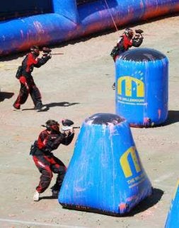 Una batalla de pintura