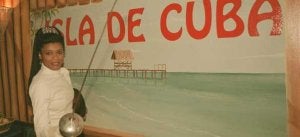 La mujer cubana condenada por matar a su amante era tiradora de esgrima. / JOSELE-LANZA