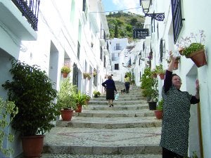 Un tercio de los 2.978 habitantes de Frigiliana son de origen extranjero