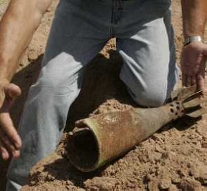 El material militar intervenido es antiguo. / SUR
