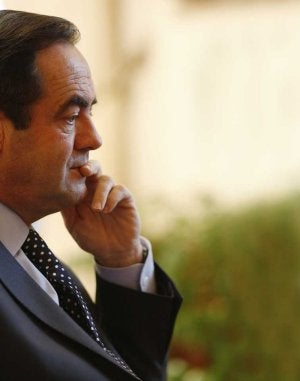 José Bono: «ahora me toca ir con el frno echado»
