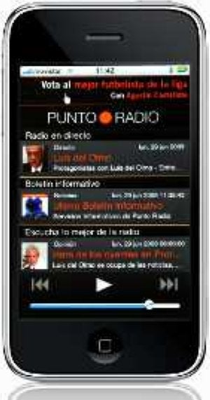 Punto Radio en IPhone.                             :: SUR