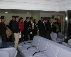 La presentación del nuevo barco se produjo en una parada técnica dentro de una de sus primeras travesías. ::
ÁNGEL DE JESÚS