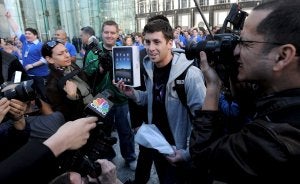 EE UU se vuelca con el lanzamiento del iPad