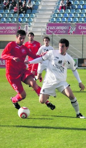 El Ceuta no fue rival para el Sevilla Atlético. ::
L. V.