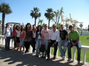 Alumnos del IES Los Viveros de Sevilla visitan el puerto