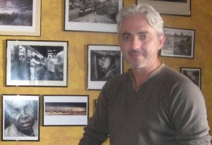 El artista tenía una galería propia en Mijas Pueblo. :: M. J.