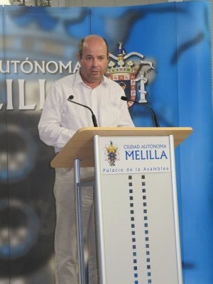 El portavoz del Ejecutivo local, Daniel Conesa. ::
SUR