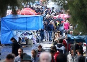 El popular mercadillo se celebrará a partir del próximo domingo en la zona de atracciones de Cortijo de Torres. ::
ÁLVARO CABRERA
