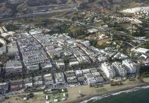 Vista del polígono industrial La Ermita, que se trasladará al norte de la ciudad, a la zona de La Serranía, de cerca de un millón de metros cuadrados. ::
JOSELE-LANZA