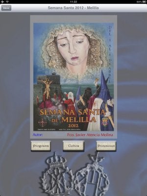 'Melilla Santa', aplicación sobre la Semana Santa de Melilla para Iphone e Ipad