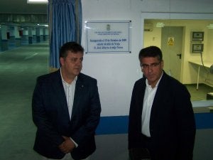 Inauguración del 'parking'. ::
E. C.