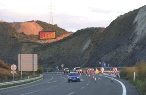 La autopista AP-7 es el lugar donde el conductor del vehículo atropelló a un jabalí. ::
SUR