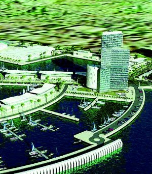 Imagen generada por ordenador del proyecto. Sur