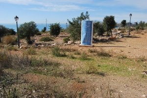 El parque arqueológico del Mediterráneo está cerrado desde mediados de 2011 por su mal estado. ::
E. C.
