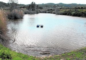 El entorno de lagunas artificiales en Majada Vieja, entre Mijas, Marbella y Ojén. ::
M. C. J.