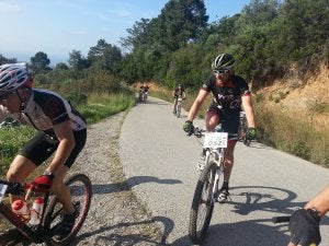 La carrera recorrió parte de la Sierra Bermeja. ::
SUR