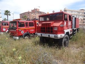 Se vende camión de bomberos por 350 euros