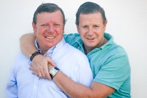 César y Jorge Cadaval son hermanos, compañeros en los escenarios «y amigos». ::
SUR